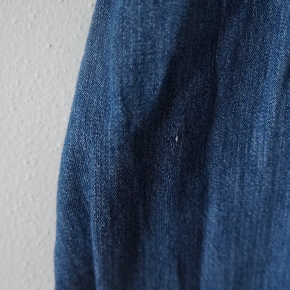 Harley Davidson Women Denim Button Shirt Small - Picture 6 of 7